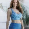 Miami bikinitopp - Mørkeblå - Bellflower