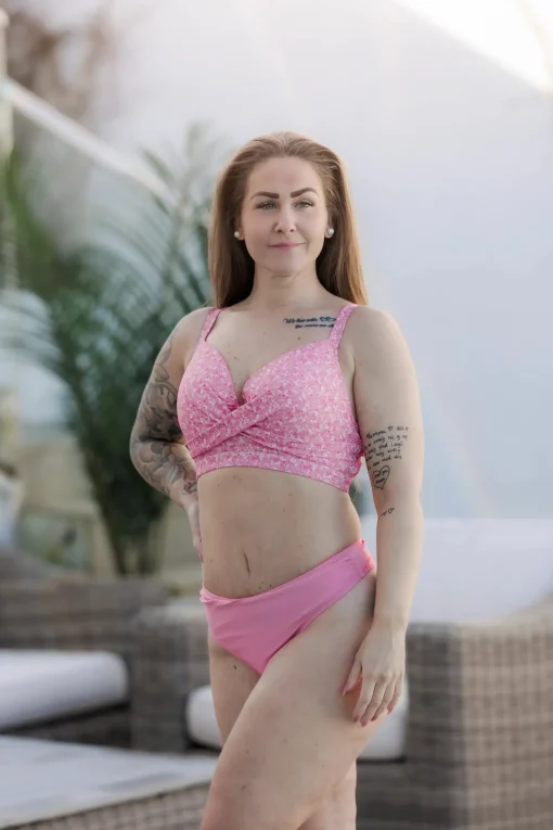 Mid Waist Bikini String - Lyserosa