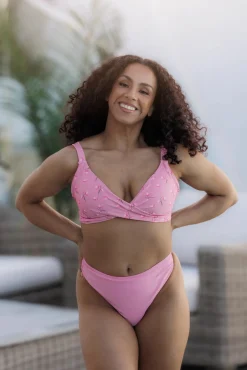 Mid Waist Bikini String - Lyserosa