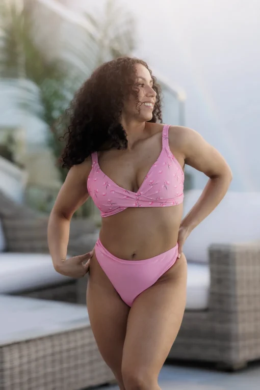 Mid Waist Bikini String - Lyserosa