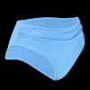 Mid Waist bikinitruse - Lyseblå