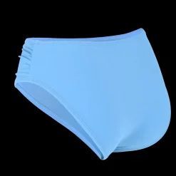 Mid Waist bikinitruse - Lyseblå