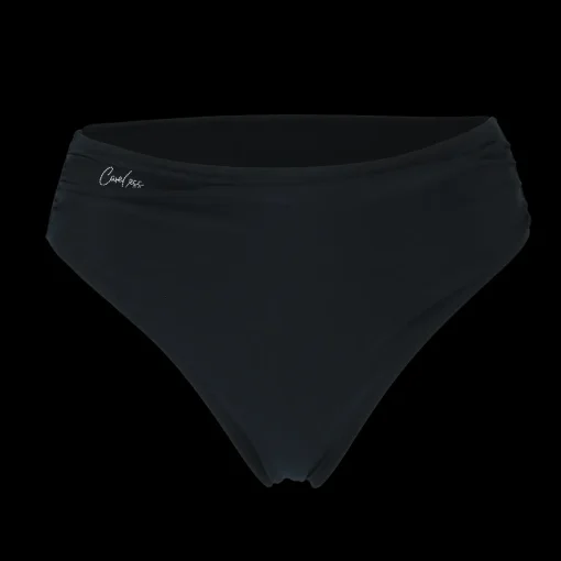 Mid Waist bikinitruse - Svart