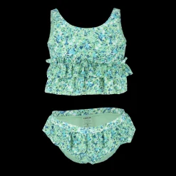 Napoli Bikini Barn - Pastellgrønn - Flower Paint