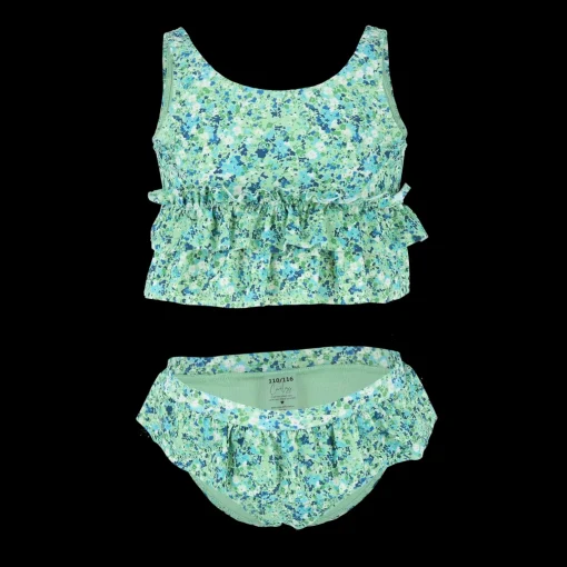 Napoli Bikini Barn - Pastellgrønn - Flower Paint