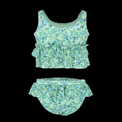 Napoli Bikini Barn - Pastellgrønn - Flower Paint