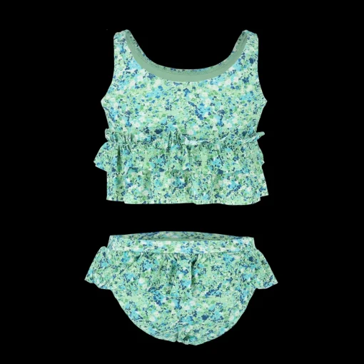 Napoli Bikini Barn - Pastellgrønn - Flower Paint