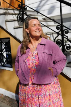 Othilie jakke - Lilla