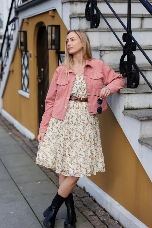 Othilie jakke - Rosa