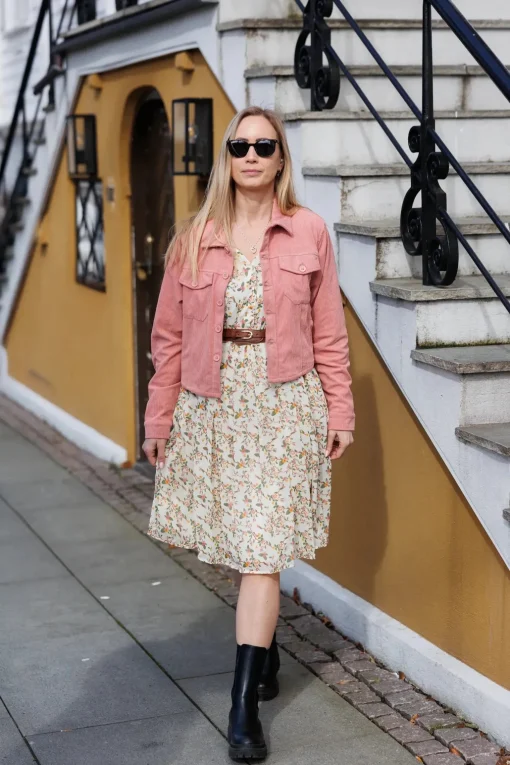 Othilie jakke - Rosa