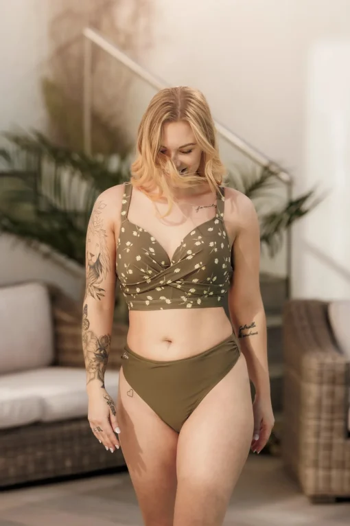 Roma bikinitopp - Grønn - Lilly