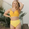 Roma bikinitopp - Gul - Meadow