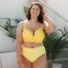 Roma bikinitopp - Gul - Pansy