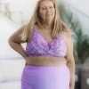 Roma bikinitopp - Lilla - Daisy