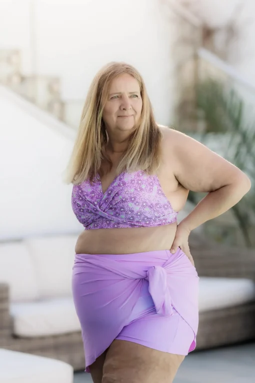 Roma bikinitopp - Lilla - Daisy