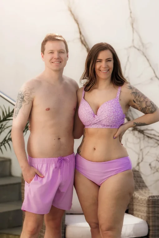 Roma bikinitopp - Lilla - Dalia