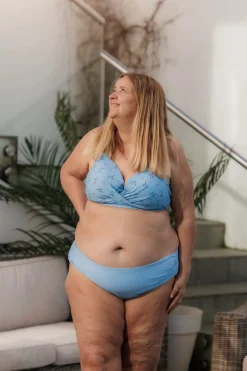 Roma bikinitopp - Lyseblå - Lilly