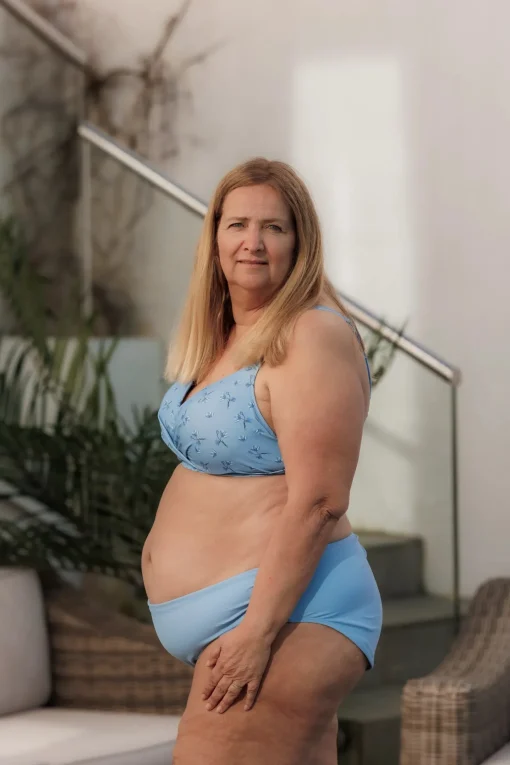 Roma bikinitopp - Lyseblå - Lilly