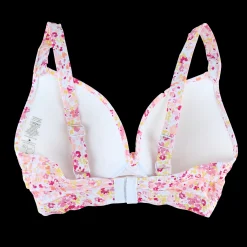 Roma bikinitopp - Lyserosa - Flower Paint
