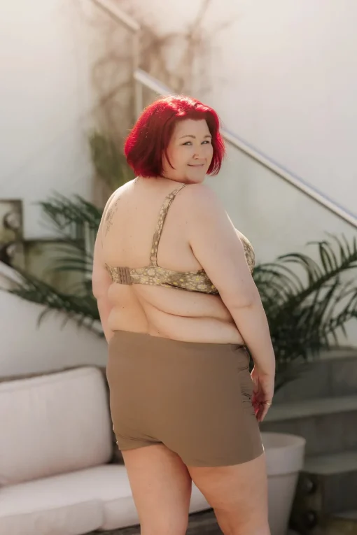 Roma bikinitopp - Mørk beige - Daisy