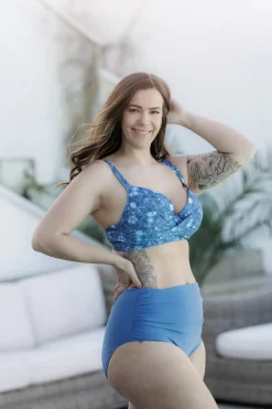 Roma bikinitopp - Mørkeblå - Pansy
