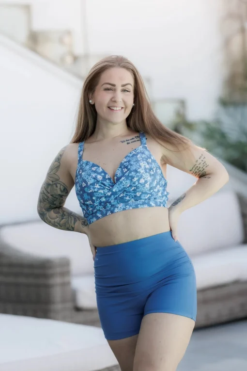 Roma bikinitopp - Mørkeblå - Bellflower