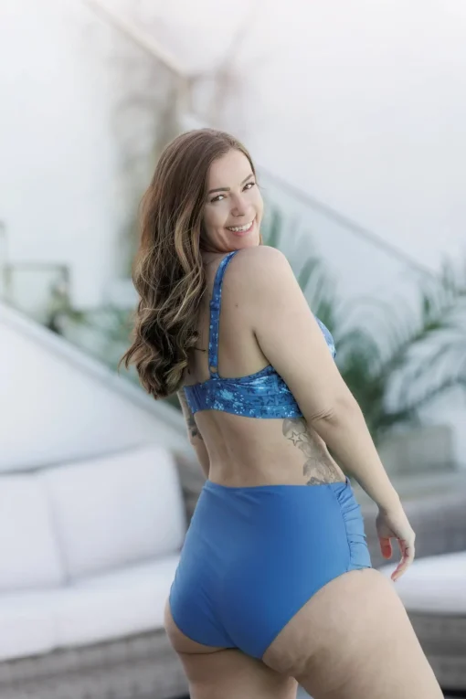 Roma bikinitopp - Mørkeblå - Pansy