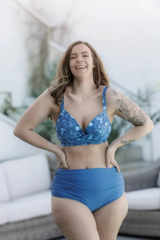 Roma bikinitopp - Mørkeblå - Pansy
