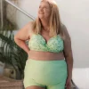 Roma bikinitopp - Pastellgrønn - Pansy