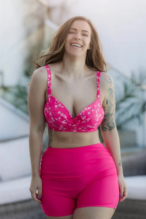 Roma bikinitopp - Rosa - Buttercups