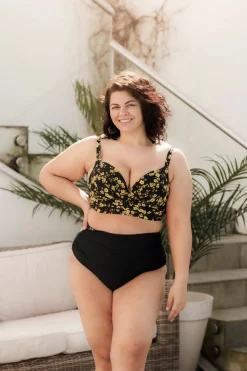 Roma bikinitopp - Svart - Buttercups
