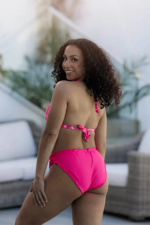 Ruffles Bikinitruse - Rosa