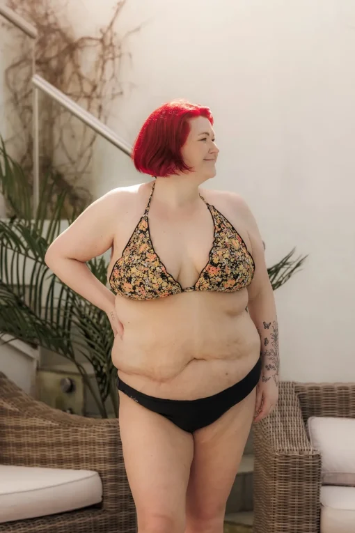 Ruffles Bikinitruse - Svart