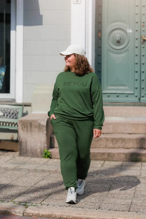 Sandra bukse - Mørk grønn