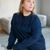 Sandra genser - Mørk blå
