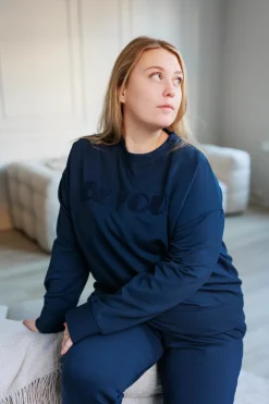 Sandra genser - Mørk blå