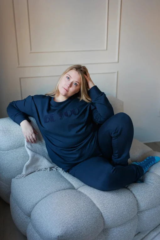 Sandra genser - Mørk blå
