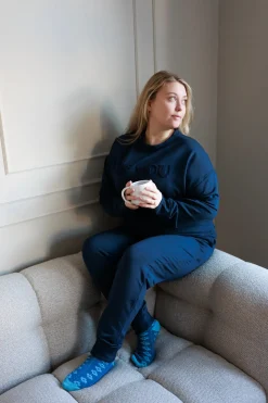 Sandra genser - Mørk blå