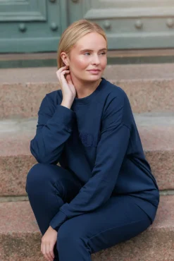 Sandra genser - Mørk blå