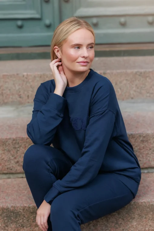 Sandra genser - Mørk blå