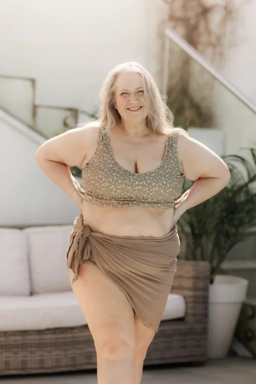 Sardinia Sarong - Mørk Beige