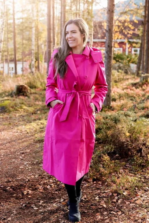 Siri Regnjakke - Rosa