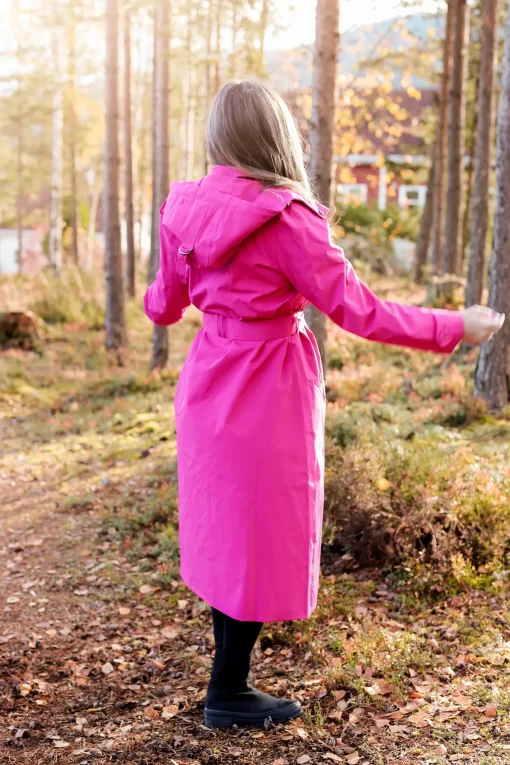Siri Regnjakke - Rosa