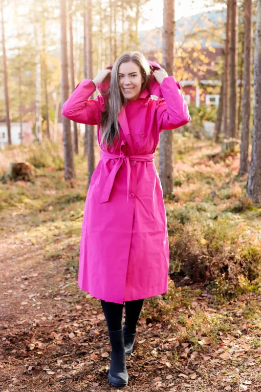 Siri Regnjakke - Rosa