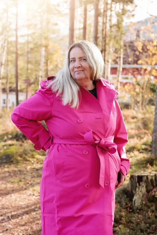 Siri Regnjakke - Rosa