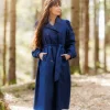 Siri Trenchcoat - Marineblå