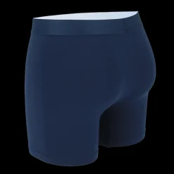 Vegard Boksershorts long 2 pk - Mørk grønn/mørk blå