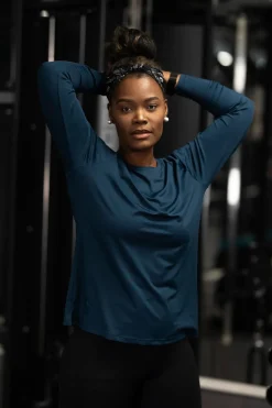 Active loose fit long sleeve - Navy