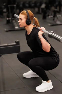 Active loose fit T-shirt - Black