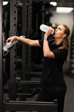 Active loose fit T-shirt - Black